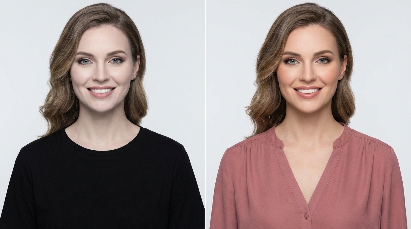 Before After Color Fitting