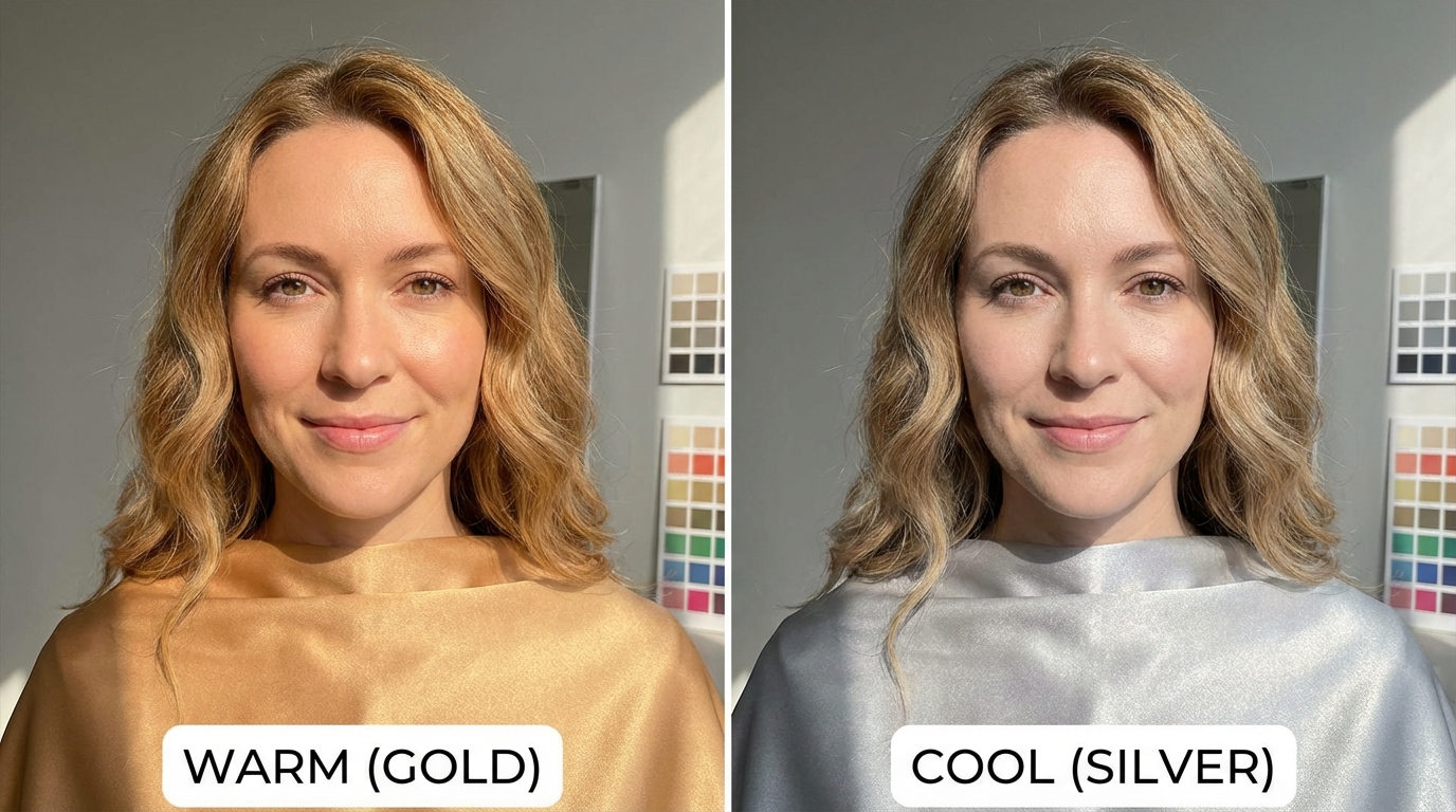 Warm vs Cool Draping