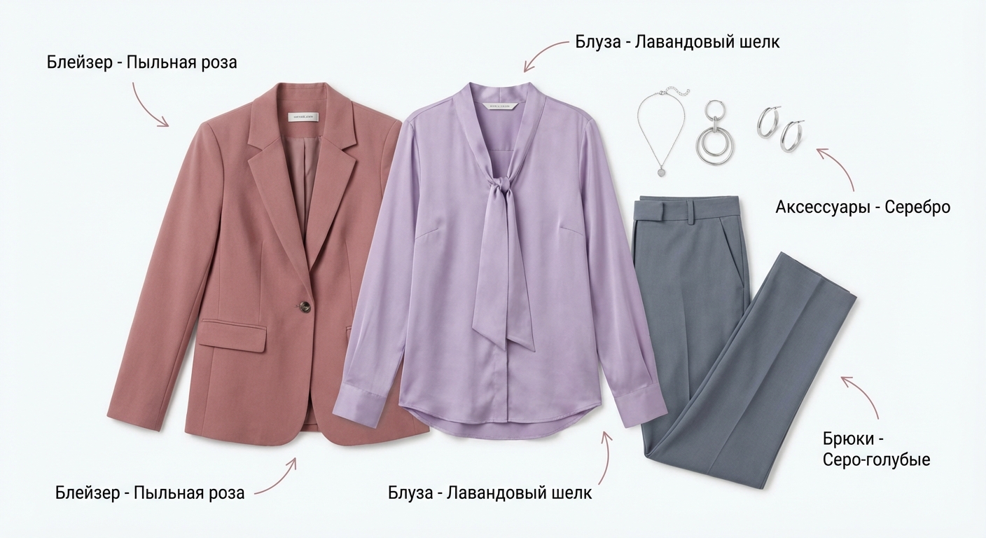 Образ с подписями