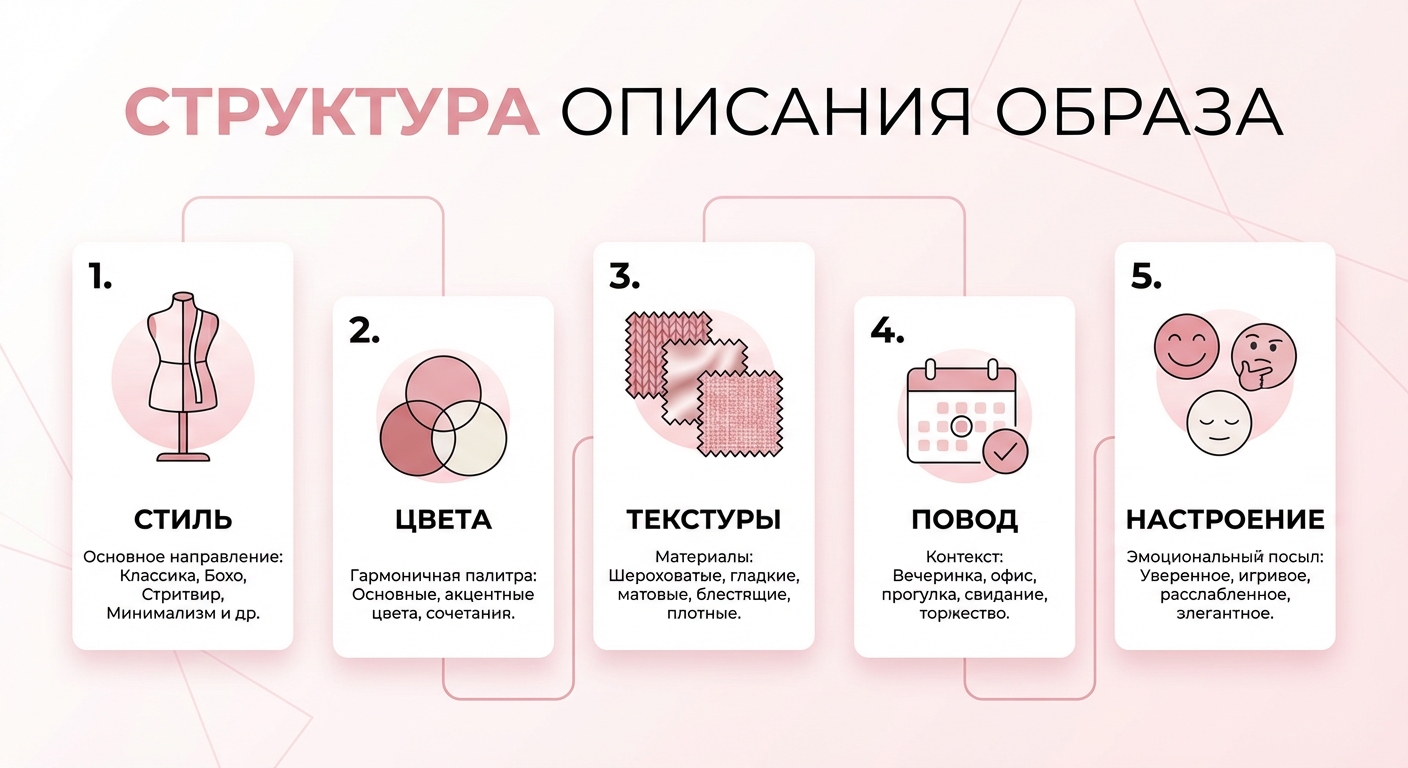 Структура описания