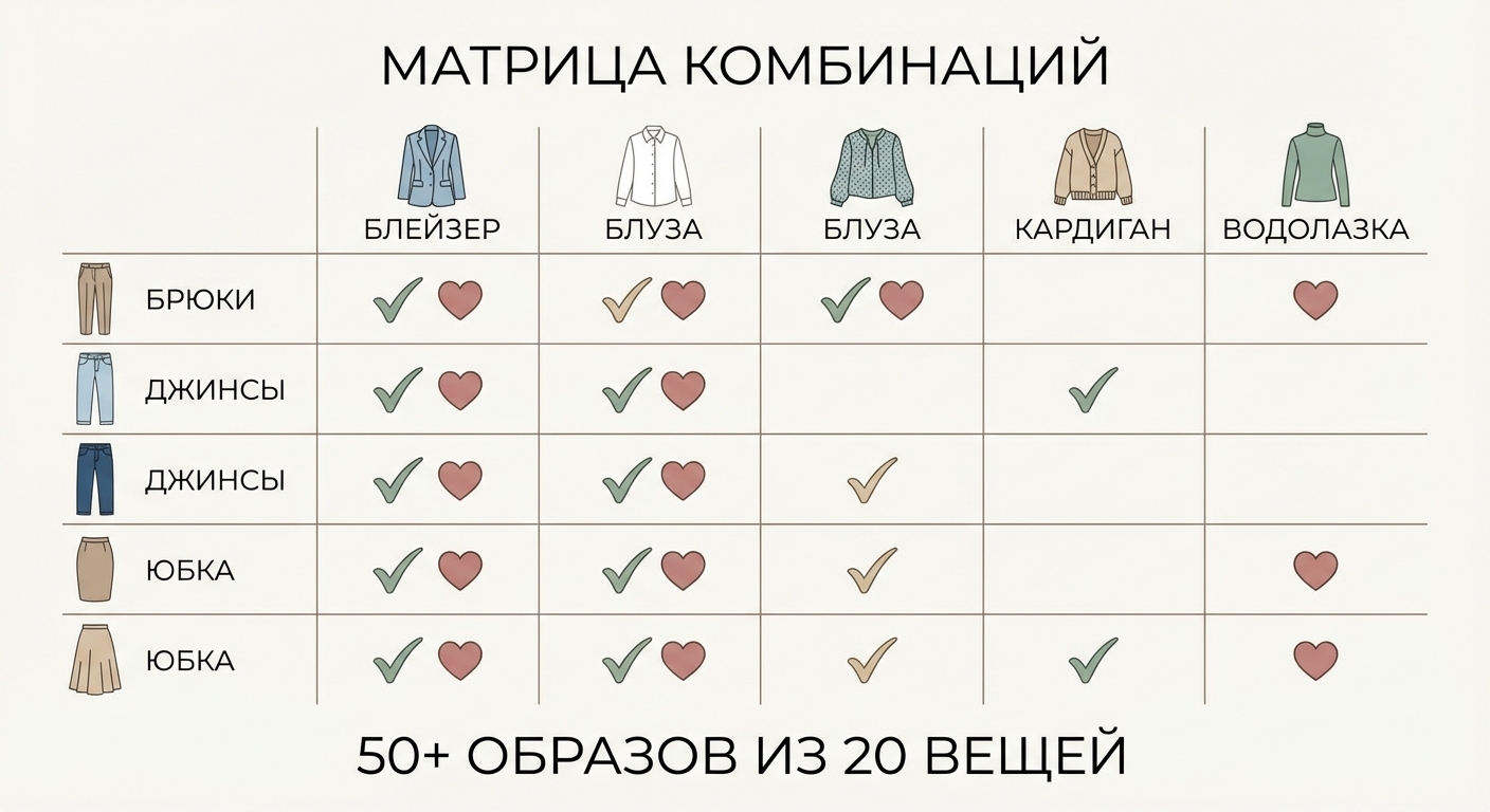 Три варианта описания