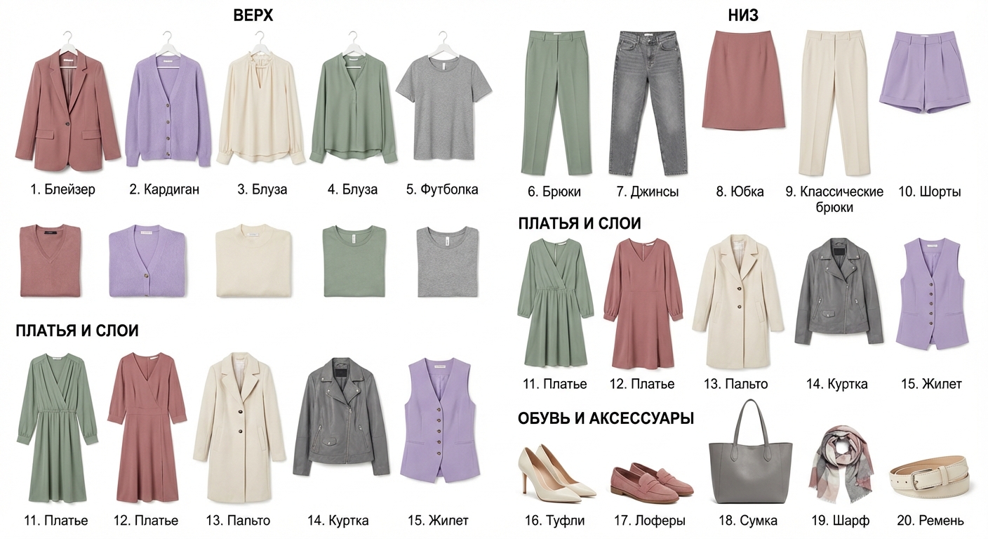 Капсула 20 предметов