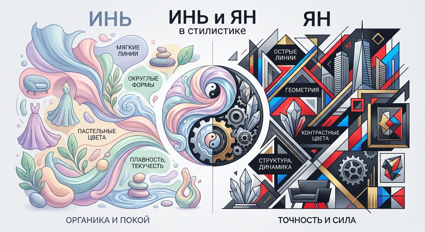 Инь и Янь в стилистике