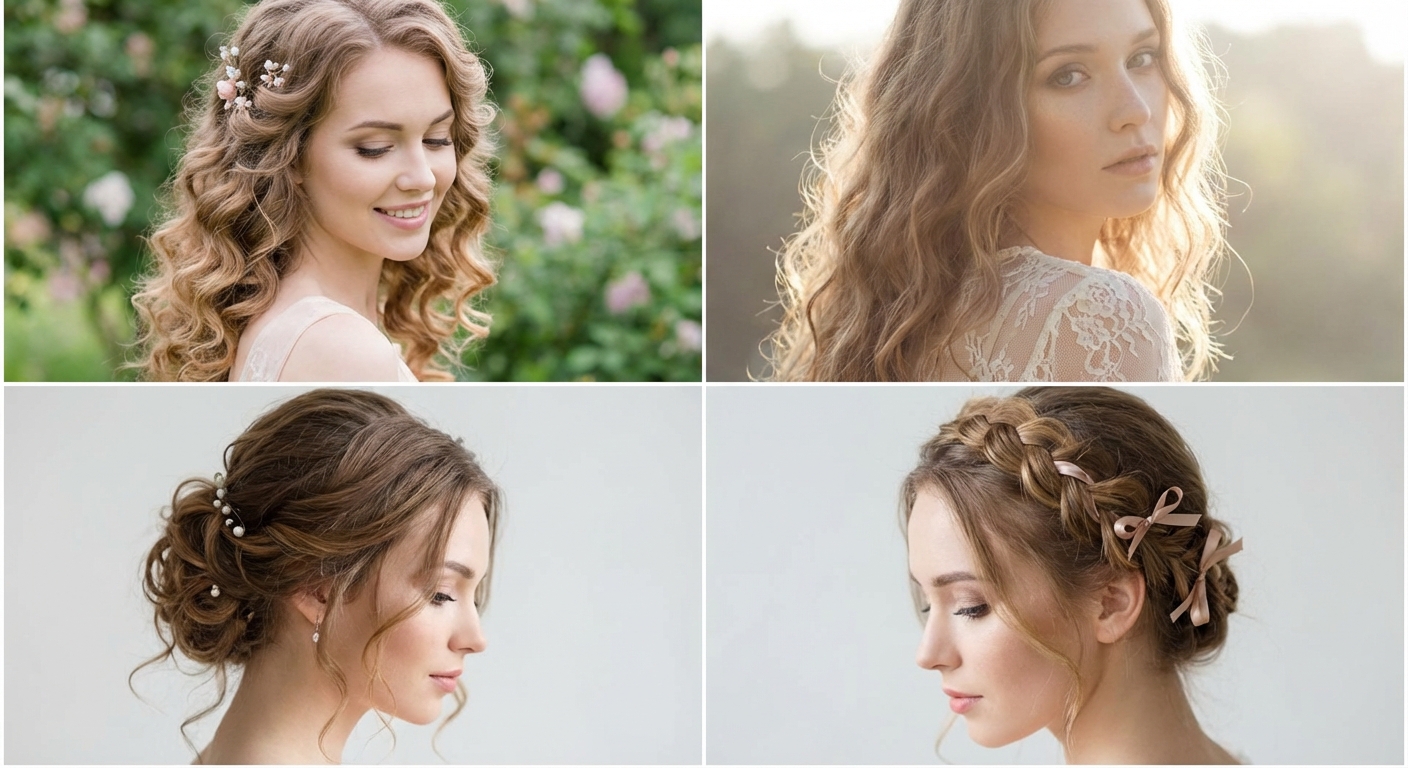 Причёски Романтик