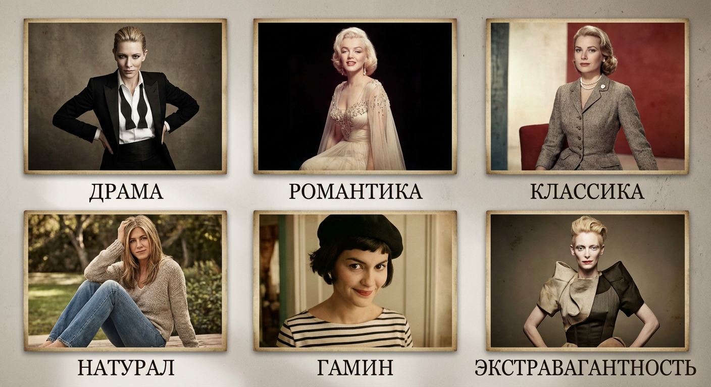 Знаменитости по типажам