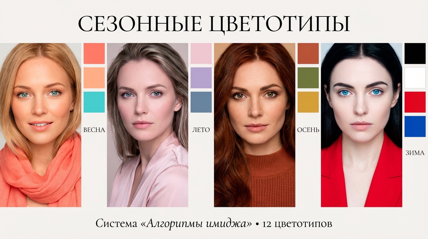 Сезонные цветотипы