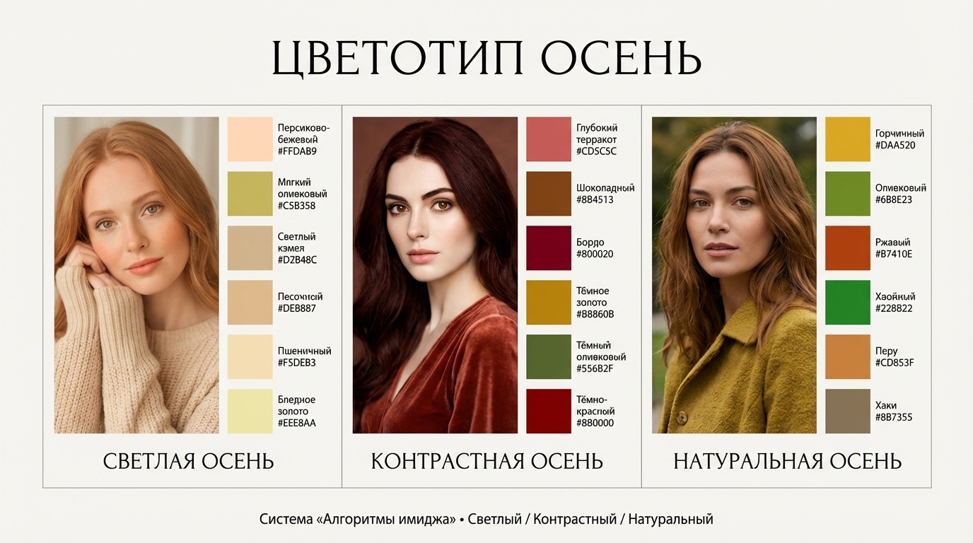 Цветотип Осень