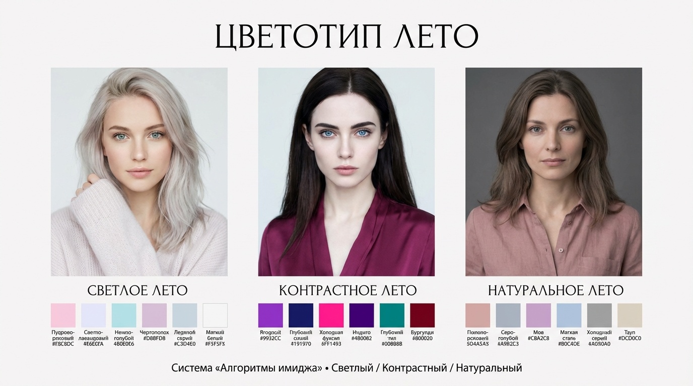 Цветотип Лето