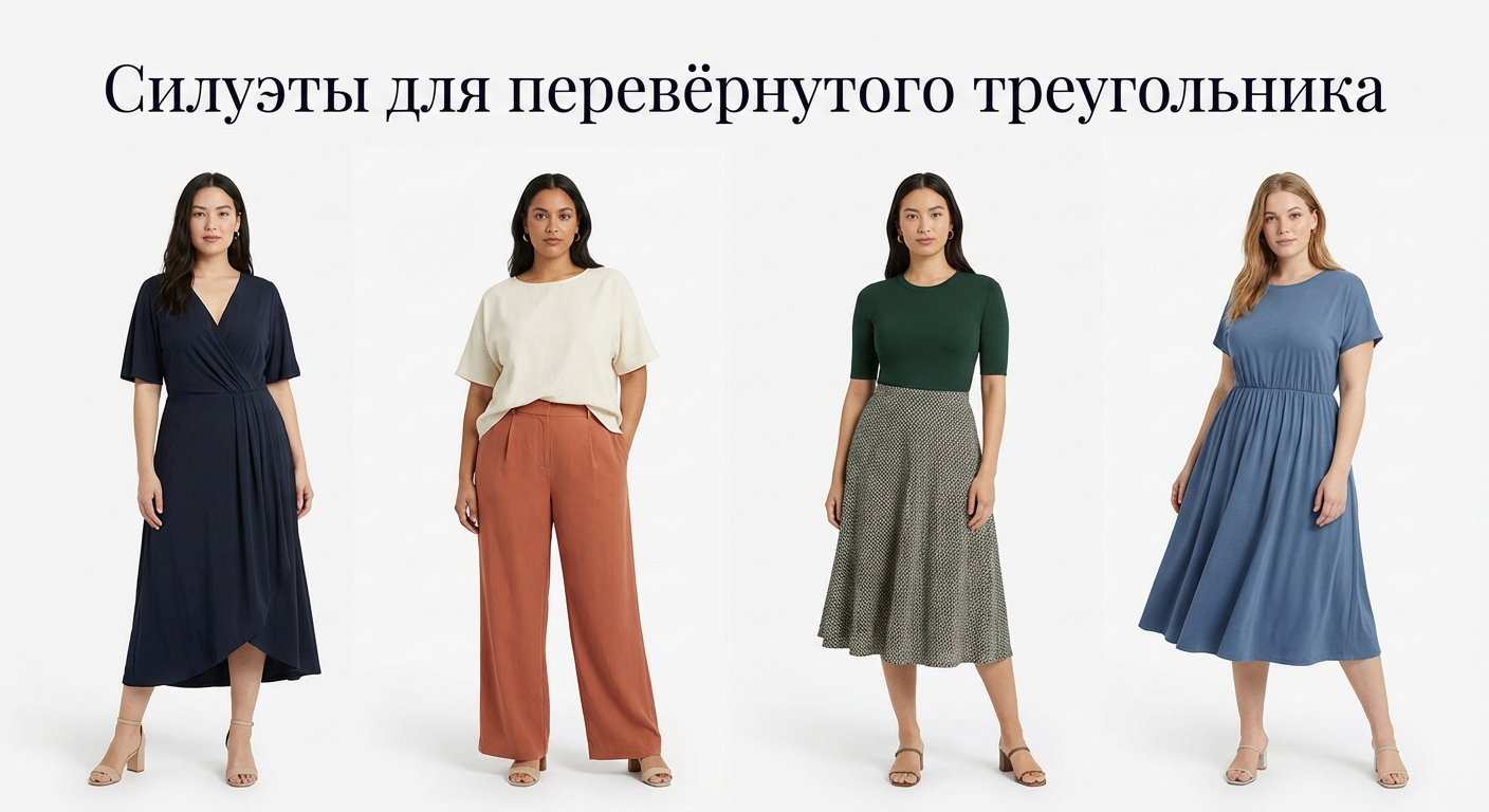 Силуэты для Перевёрнутого треугольника