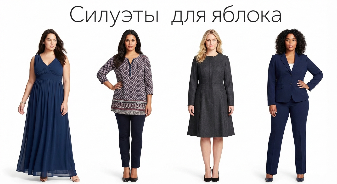 Силуэты для Яблока