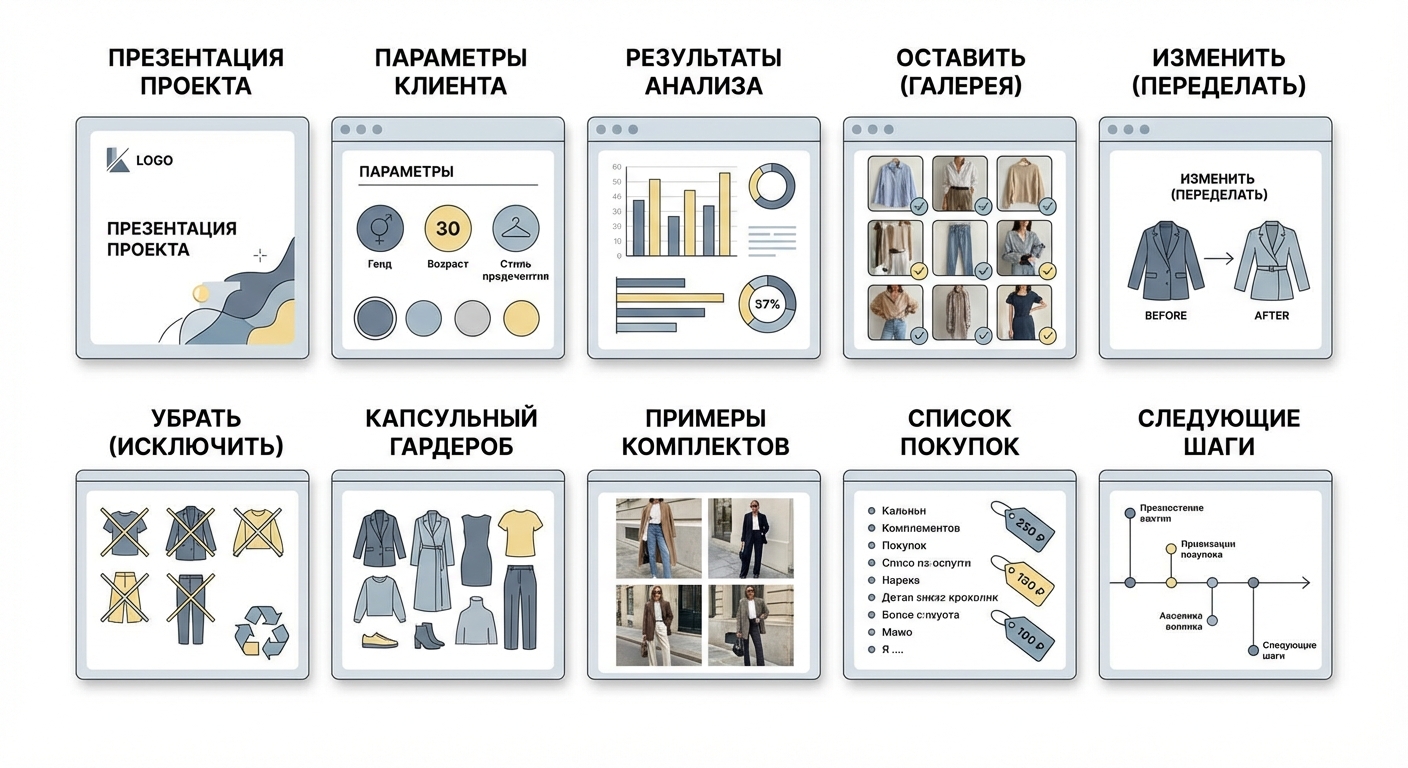 Структура шаблона