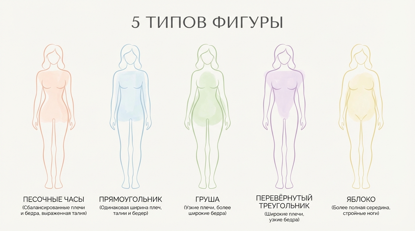 5 типов фигуры